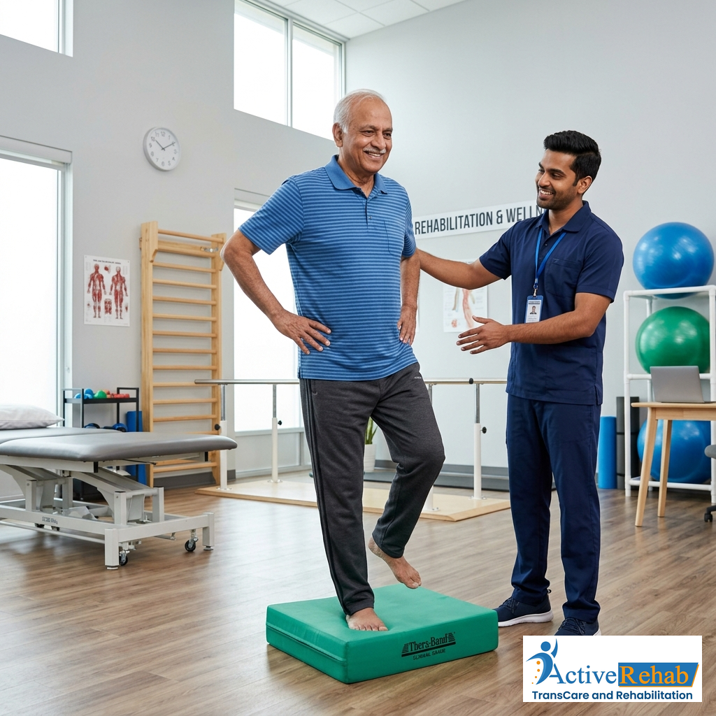Elderly Fall Prevention and Balance Training Therapy for Seniors