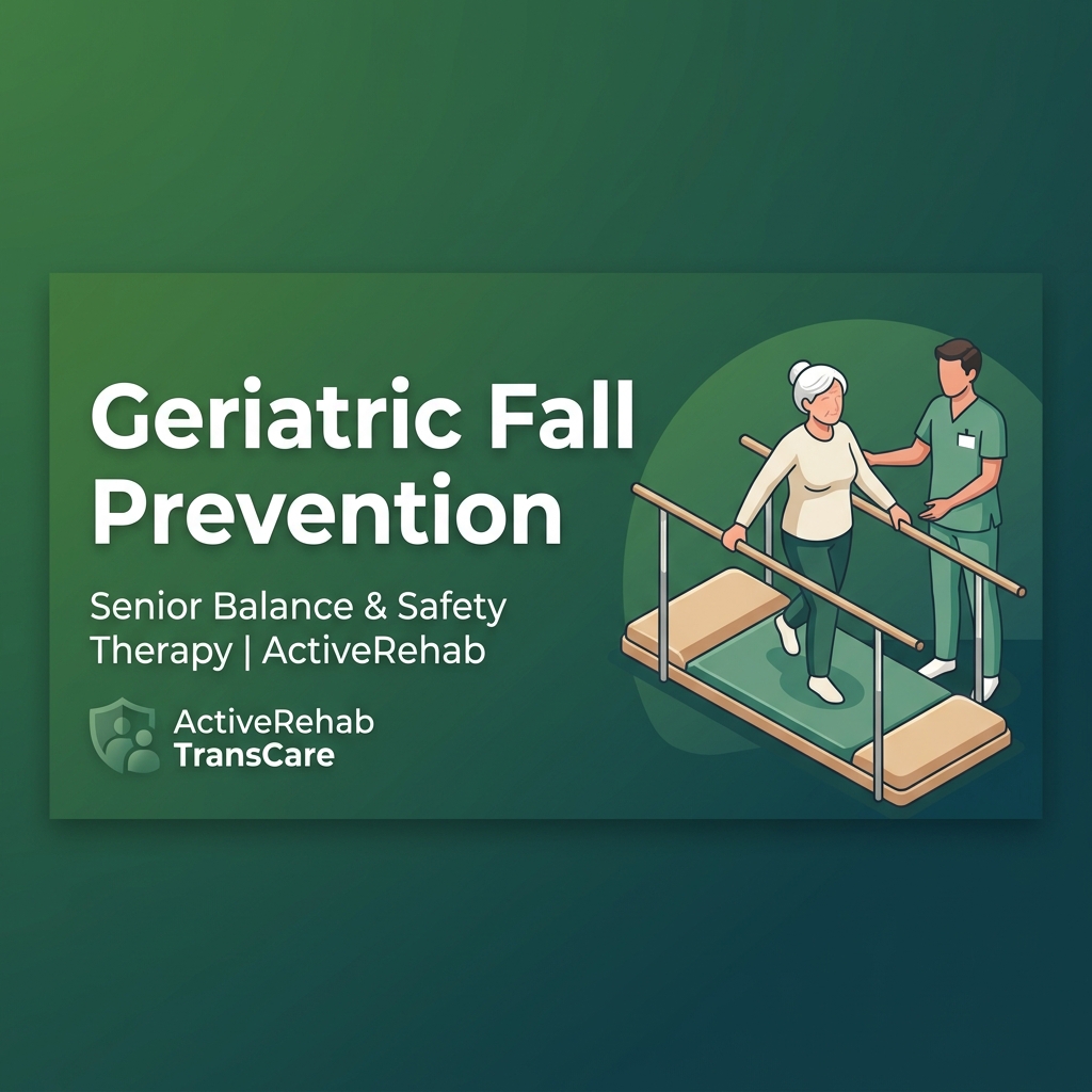 Geriatric & Fall Prevention Rehabilitation | ActiveRehab TransCare